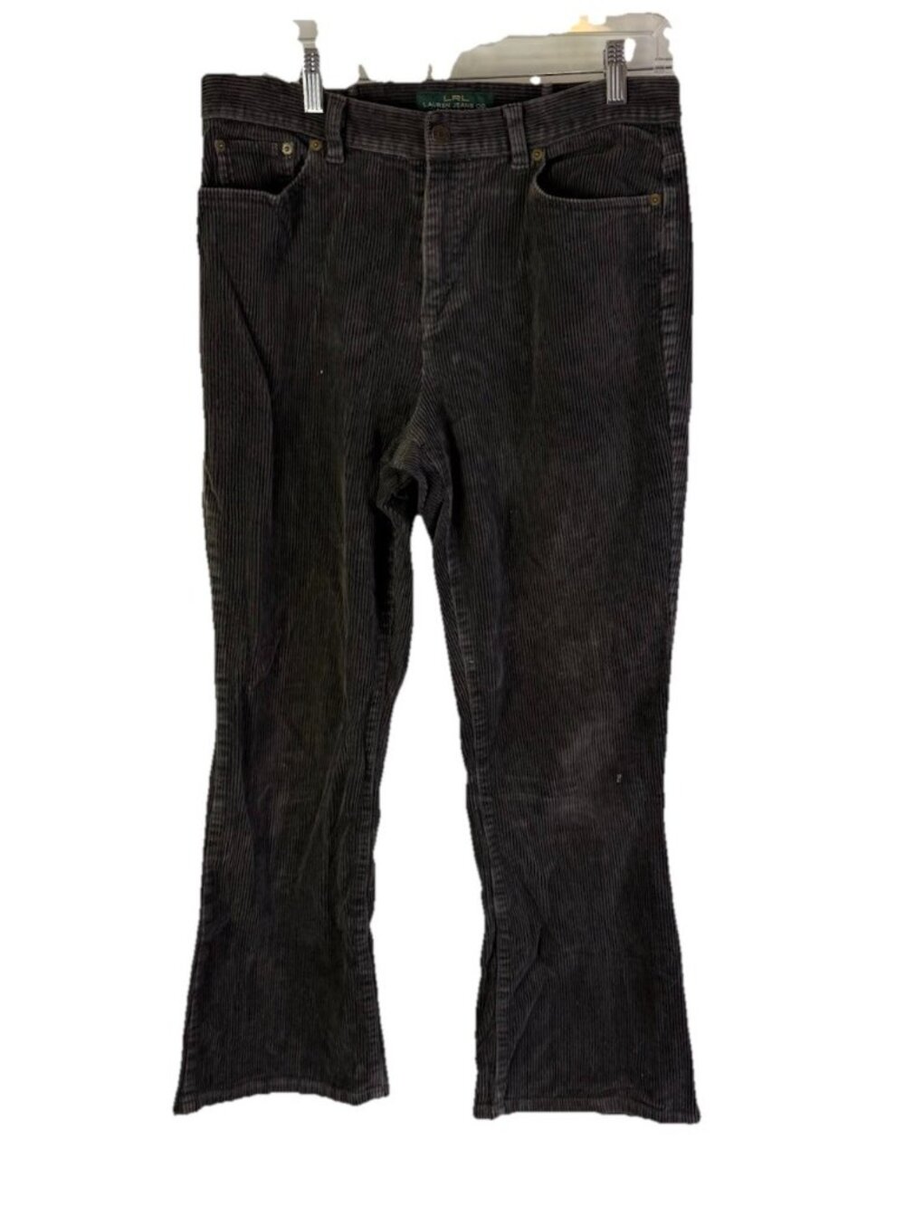 Vintage 90s Lauren Ralph Lauren Wide Whale Corduroy Flared Pants